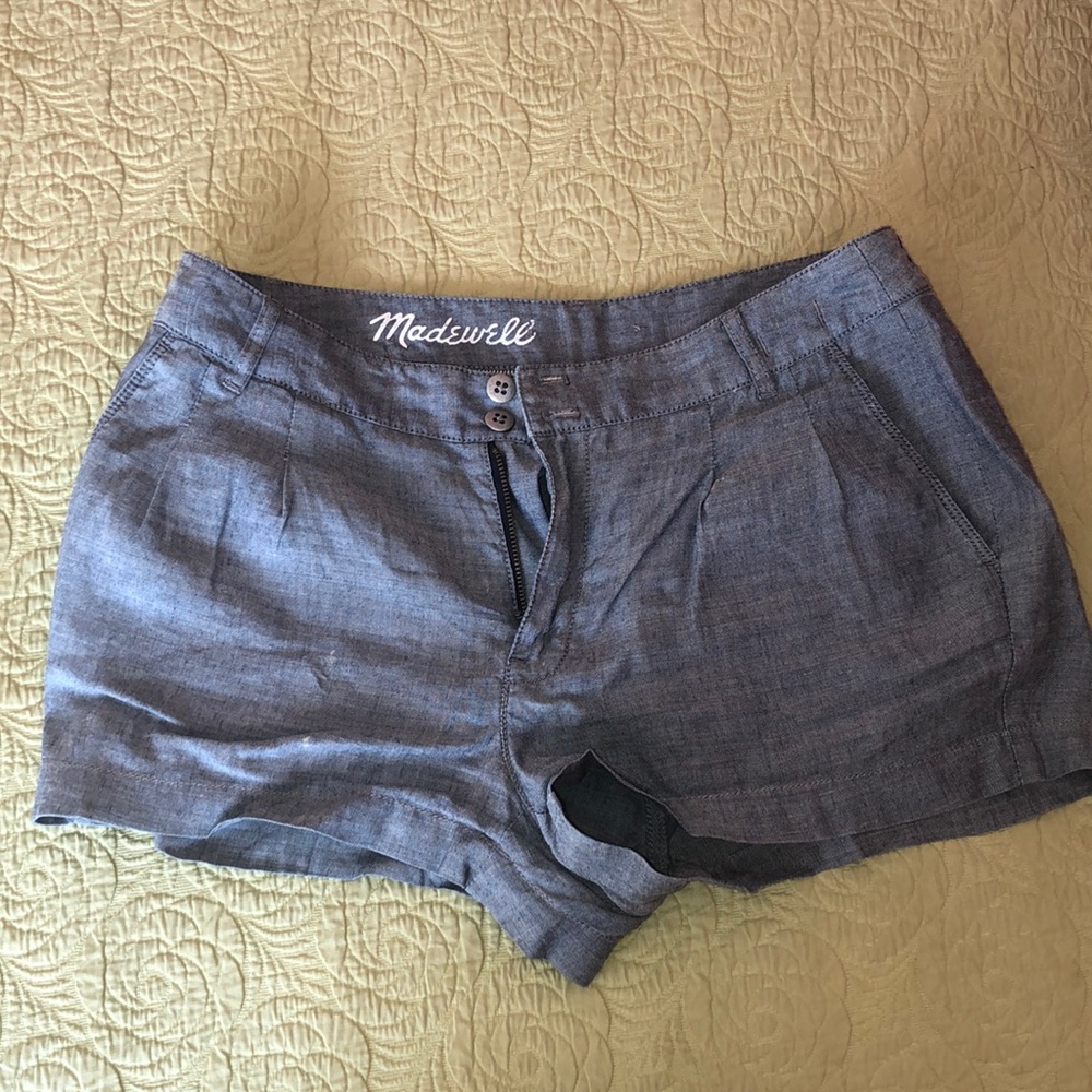 Chambray shorts
